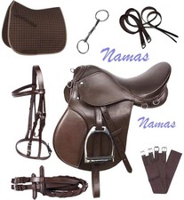 SELLE EN CUIR DE CHEVAL