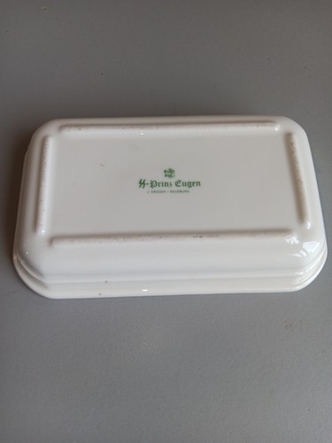 Beurrier porcelain allemand - beurrier,