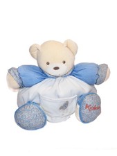 Doudou ours patapouf blanc
