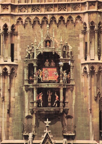 Allemagne munich glockenspiel - allemagne,