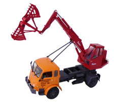 Saviem 4x4 avec pelle - avec,
