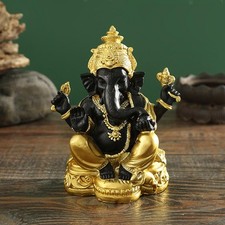 Seigneur Ganesha Figurine Bouddha Statue Porche Bureau Table Feng Shui Décor