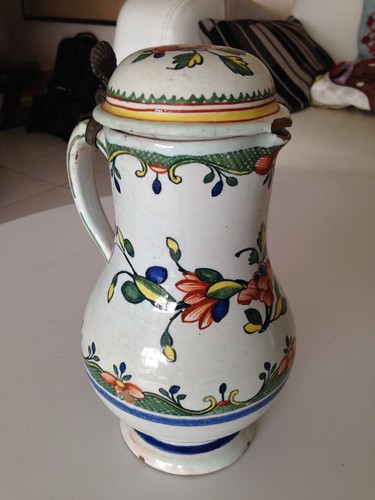 Ancien pichet faience - en,