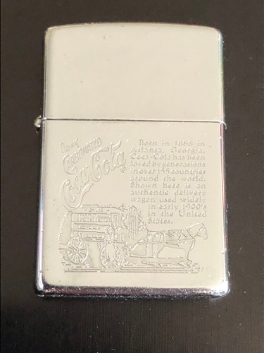Vintage ancien zippo coca - :,