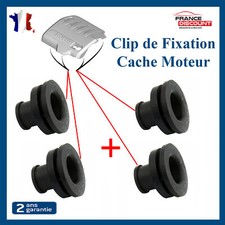 4 Fixation Cache Moteur Prévu