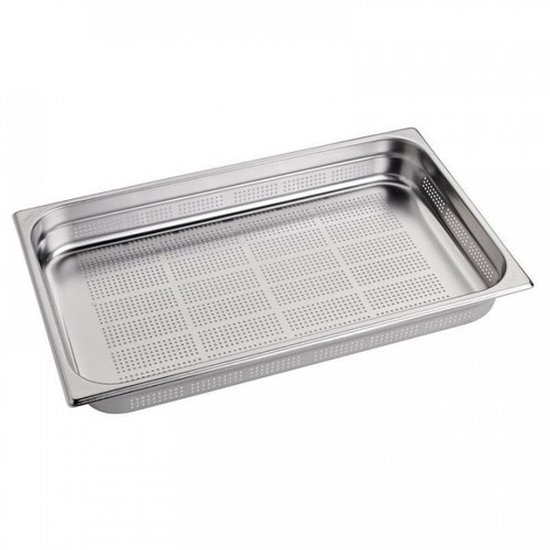 Bac inox perforé 1 - bac,