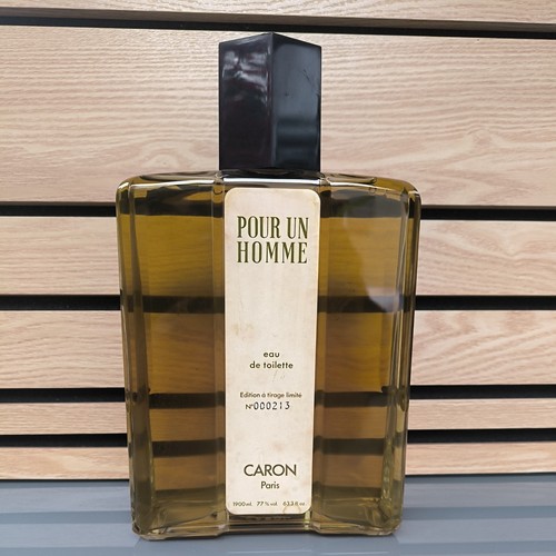 Flacon geant parfum caron - caron, pour