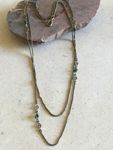 Ancien long collier petit - ancien,