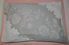 Housse Coussin rectangulaire style "chaby chic" 57 X 39 CM fait main n°6