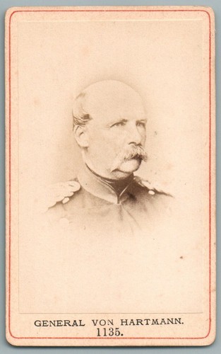Cdv 1870 général julius - cdv,