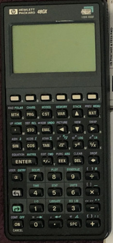 48gx 128kb rpn programmable - hp,