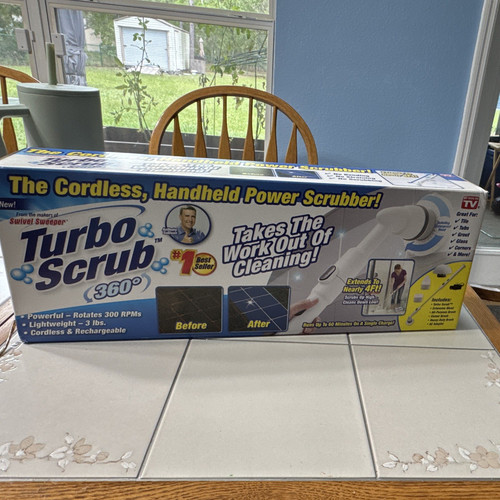 Ontel turbo scrub - scrub, cordless