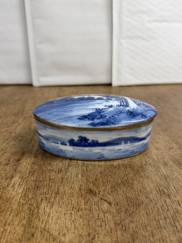 Bonbonnière porcelaine de - en,