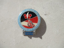 SAINT PAUL D'ESPIS 74 médaille de concentration moto vintage badge insigne