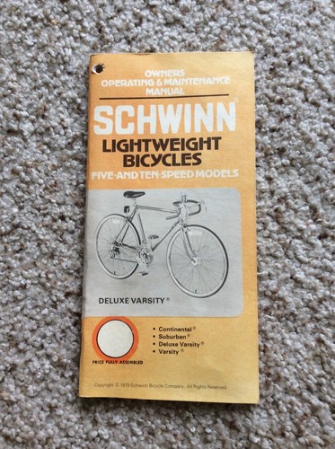 1979 schwinn lightweight - schwinn,
