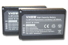 2 Batteries pour Samsung NX100 NX11 NX10 NX5 NX20 1000mAh 7,2V