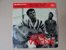 GENE VINCENT "BE BOP A LULA +