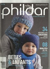 LIVRE CATALOGUE CROCHET FEMME LAYETTE  ENFANTS DÉCORATION PHILDAR N° 71