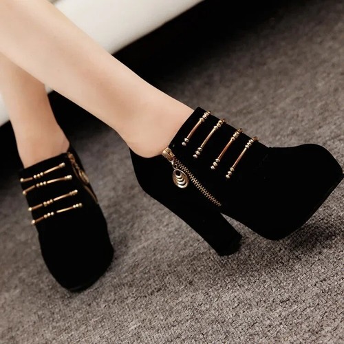 Bottines plateforme femme - bottines,