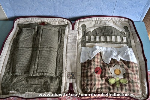 Sac matelassé patchwork lit - ,