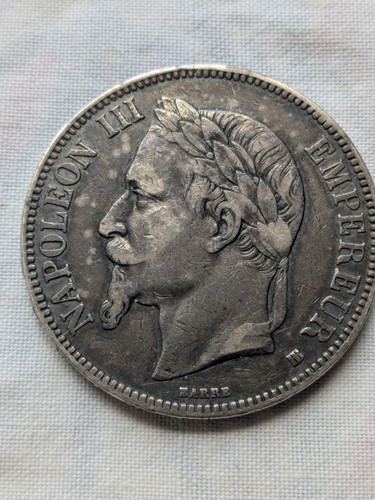Pièce francs argent - pièce, 5