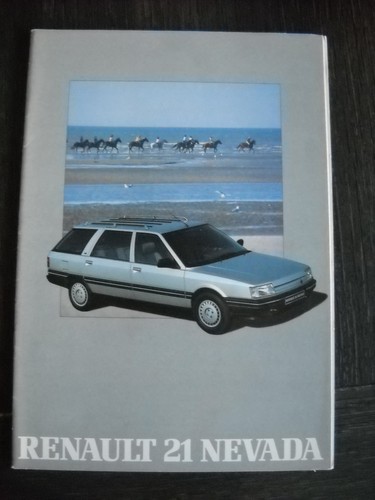 Catalogue brochure renault - renault, 21