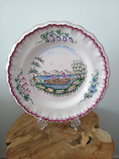 Assiette vintage en faience de