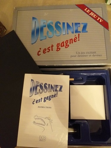 Jeu société dessinez - jeu, de
