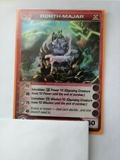 Carte Chaotic. BORTH - MAJAR. Super Rare 30/232. Max courage et énergie. VO. ED1