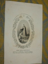 image pieuse marie notre