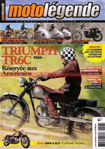 Moto legende 208 honda 500 - moto,