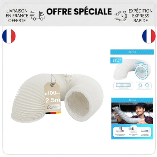 Tuyau évacuation pvc flexible - tuyau,
