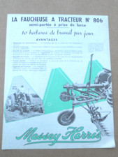 -  PROSPECTUS MASSEY HARRIS de