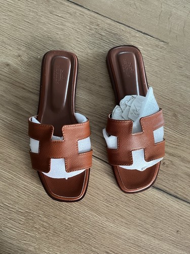 Claquette hermes marron pour - claquette,