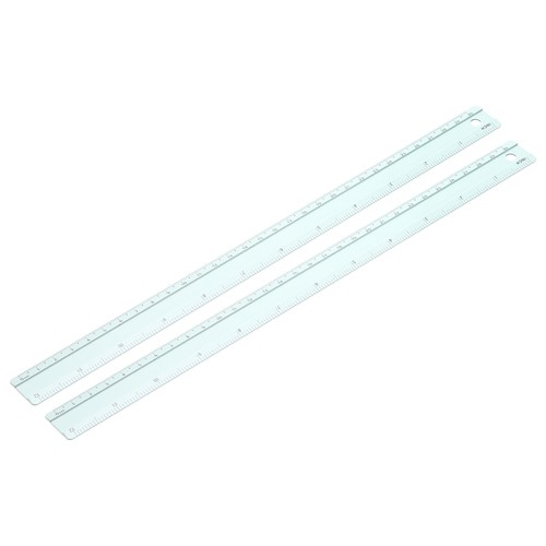 Règle métal pouces 30 - règle, en