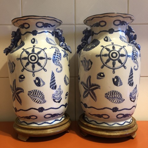 Grands vase chine peint - 2,