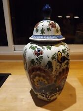 Delft grande potiche couverte