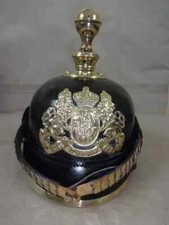 Casque allemand cuir - casque, en