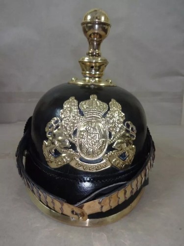 Casque allemand cuir - casque,