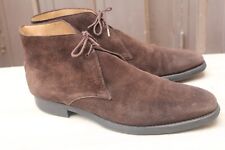 BOOTS CROCKETT&JONES "TETBURY" DAIM 9,5 E 43,5 BON ETAT MEN'S SHOES