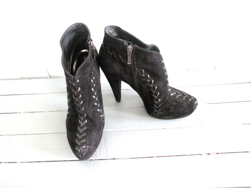 Escarpins daim noir guess - escarpins,