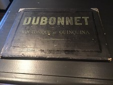 porte menu ancien Dubonnet