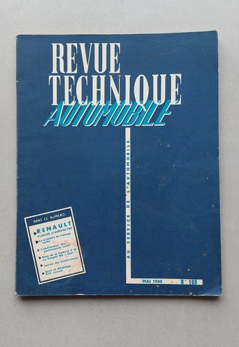 Revue technique renault - revue,