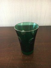 Verre couleur vert en cristal