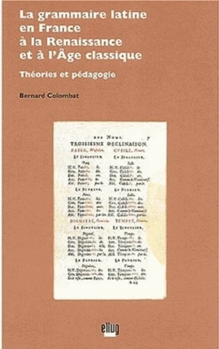 Grammaire latine france - latine, en