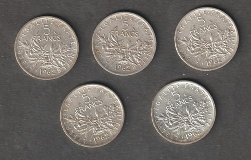 Pièces en argent - f,