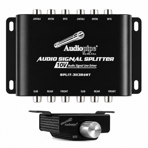 Audiopipe SPLIT 10V RCA Car