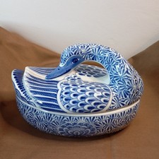 Plat en Céramique Bleu –