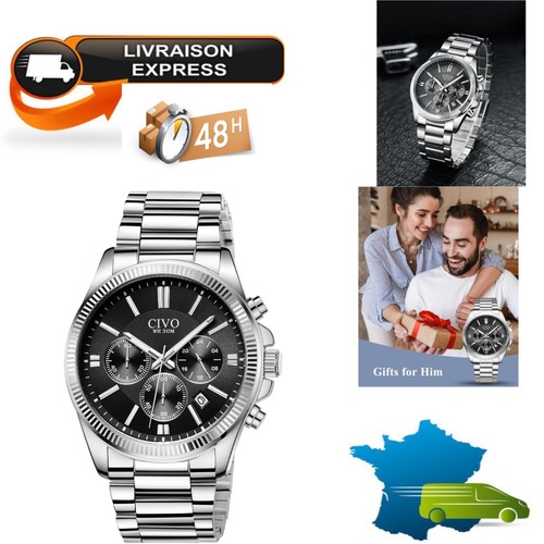 Montre homme civo chronographe - homme,