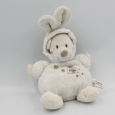 Doudou ours déguisé en lapin